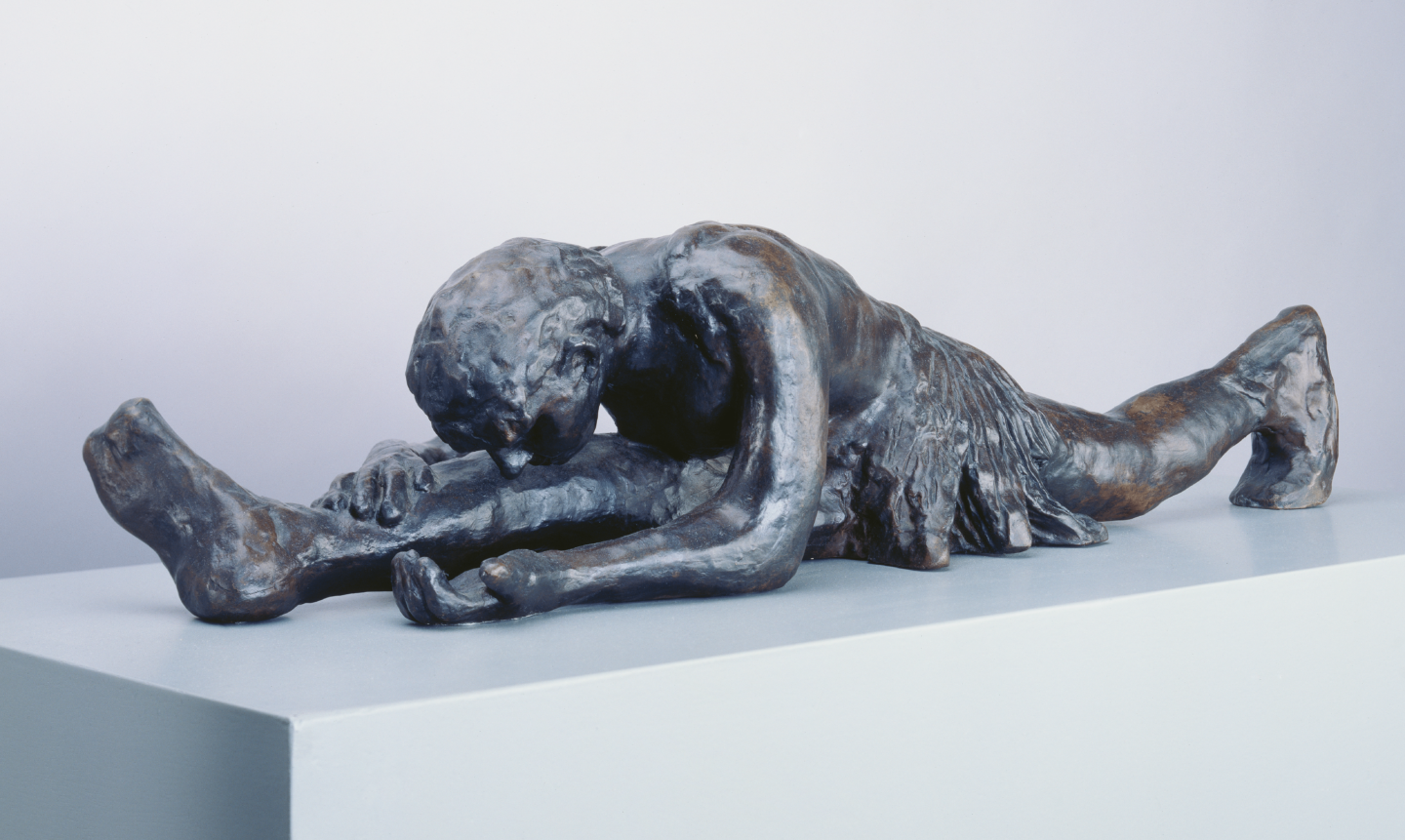 Überraschung: Max Beckmann ist auch Bildhauer!, Tänzerin, Skulptur