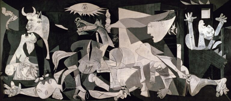 Picasso Guernice Antikriegsbild