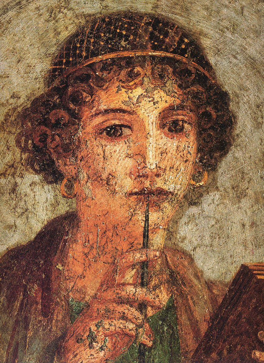 10 Fakten über Porträts, Pompeji, Frau