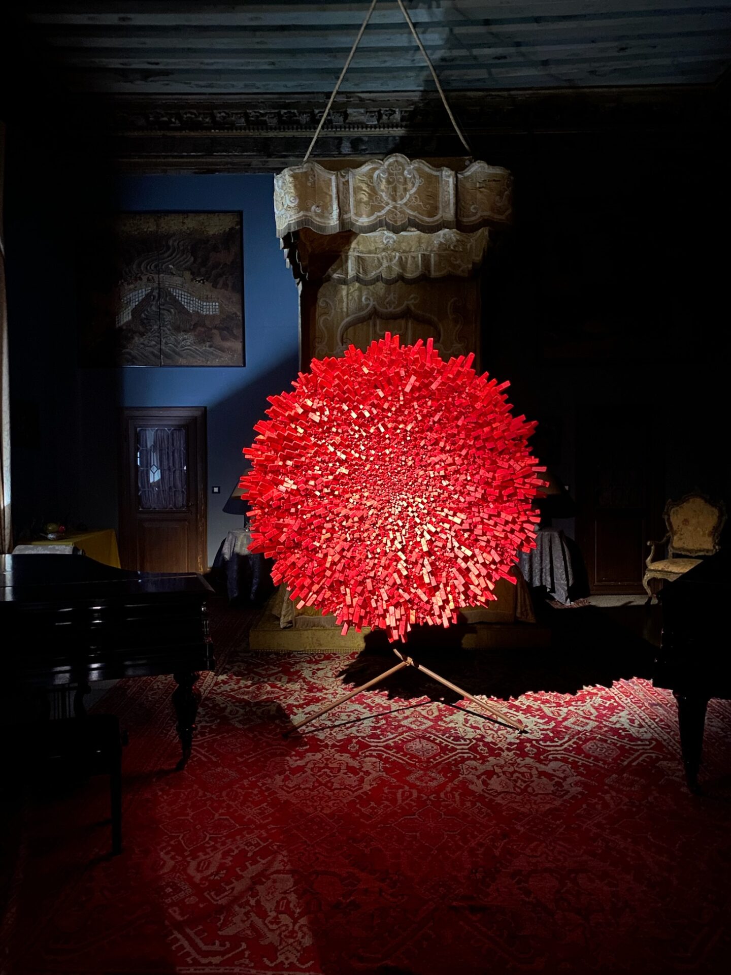 Chung Kwang Young, Palazzo 'Contarini Polignac, papierkunst, venedig biennale 2022
