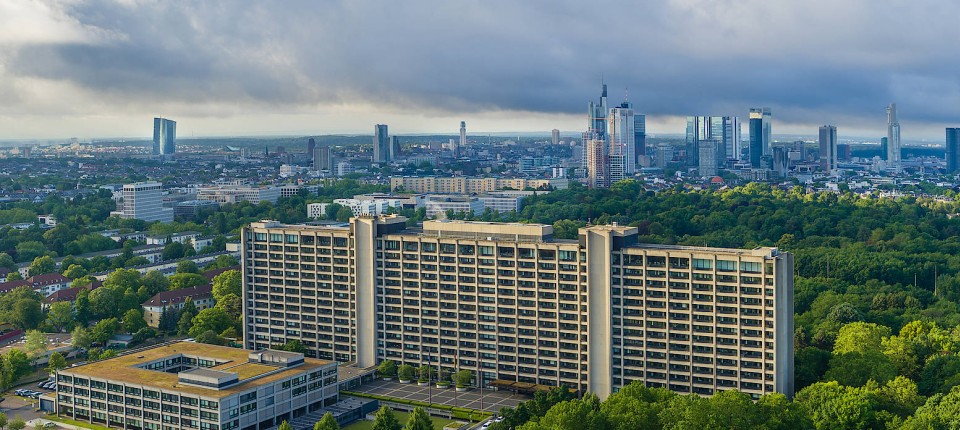 Betonbau, Hochhaus Frankfurt, Brutalismus, Zentrale der Deutschen Bundesbank, Sanierung der Bundesbank