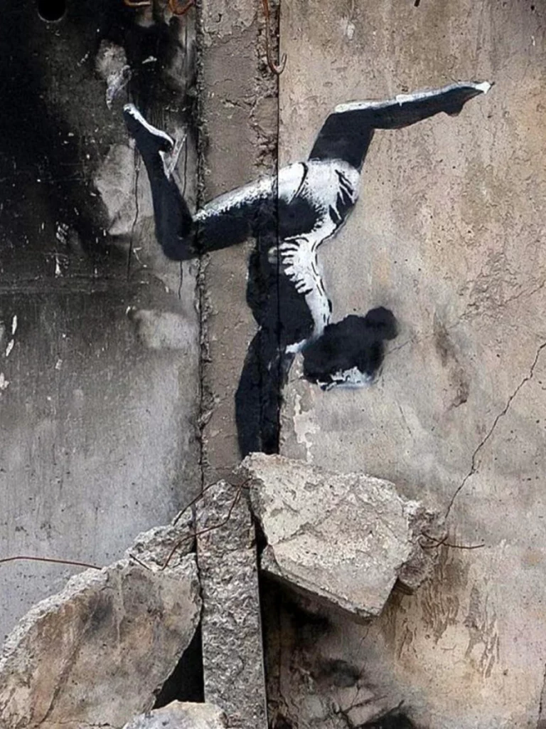 Banksys künstlerischer Aktivismus begeistert die Welt – Graffiti oder Kunst? | Was kann Kunst Banksys künstlerischer Aktivismus begeistert die Welt – Graffiti oder Kunst? Banksy Graffiti