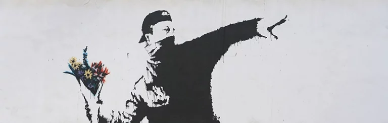 Banksys künstlerischer Aktivismus begeistert die Welt – Graffiti oder Kunst?  | Was kann Kunst