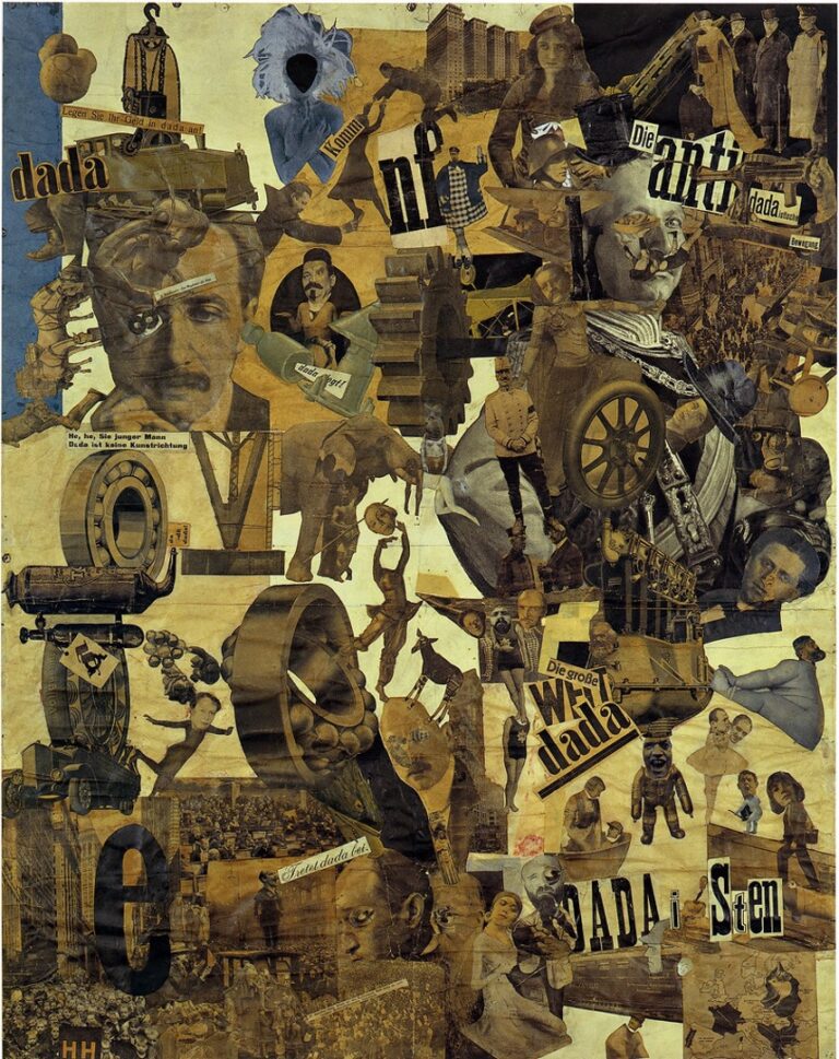 Cut with the Kitchen Knife, collage, collage as the language of Dadaism: the avant-garde art of Hannah Höch