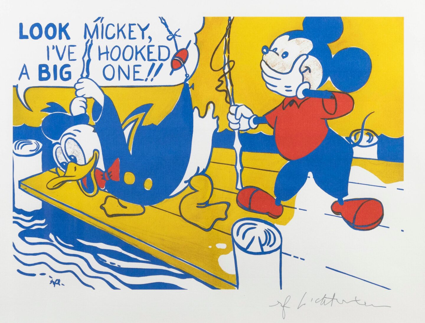 Roy Lichtenstein: Ein Meister der Pop Art , Look Mickey

