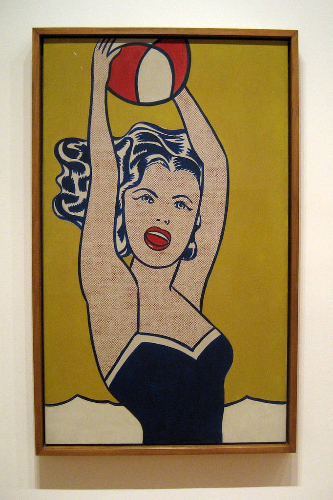Roy Lichtenstein: Ein Meister der Pop Art , Girl with ball 