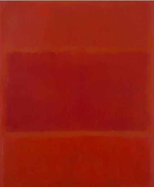 Mark Rothko, Red an Orange, Farbfeldmalerei