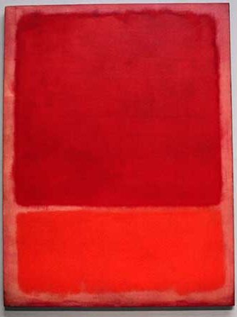 Mark Rothko und die Magie der Farben, rot orange, farbfeldmalerei