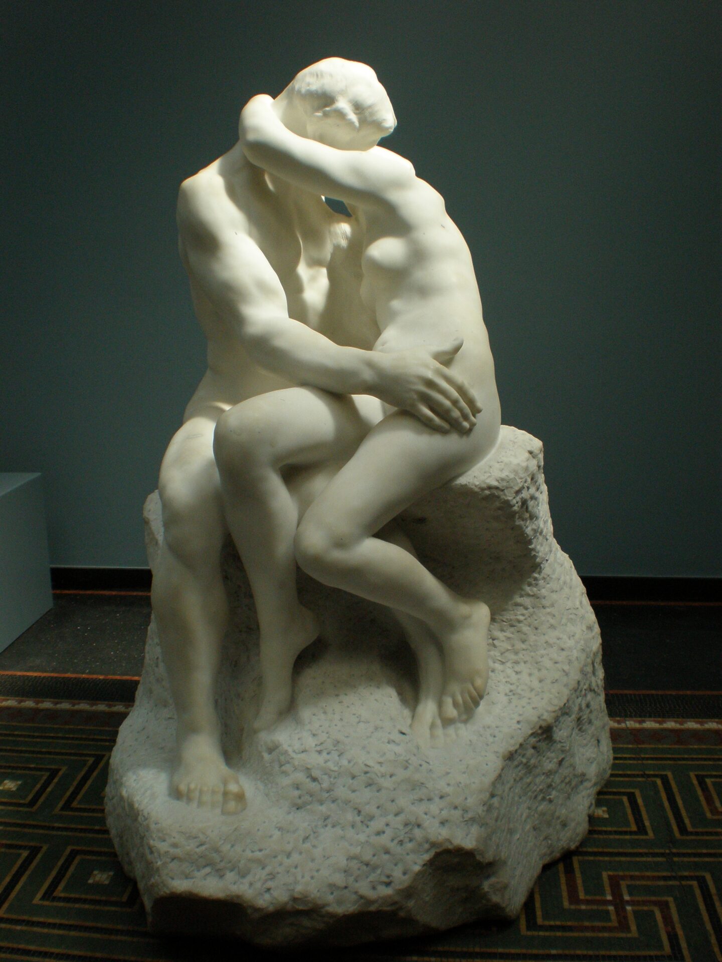Auguste Rodin, der Kuss